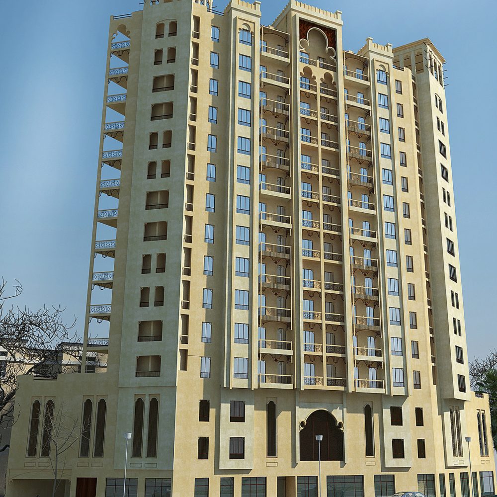 g+2p+12 al Jadaf render